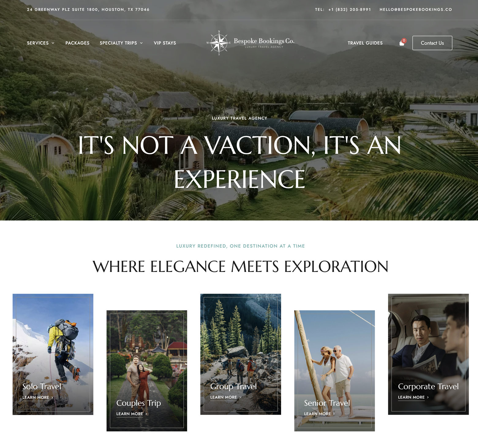Travel Agent Website Design - A Complete Guide to Travel Agency Websites - Travel Web Design & Development Services