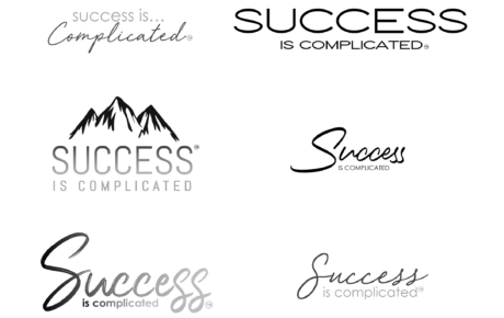 Success is Complicated Logo | Life Coaching Logo | Life Coaching Branding