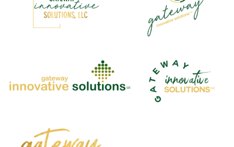 Gateway Innovative Solutions Logo | Logo Design | Government Logo Design | Contractor Logo Design