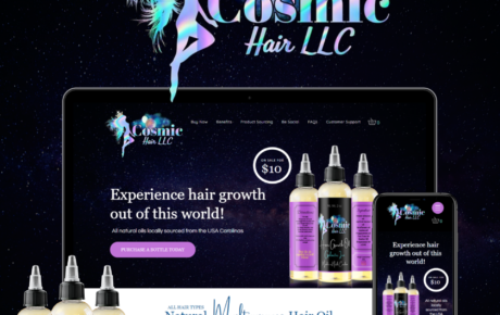 Top Hair Product Website Designer | Hair Oil Website Design | Best Rated Cosmetology & Hair Website Design | info@luxuriouswebdesign.com