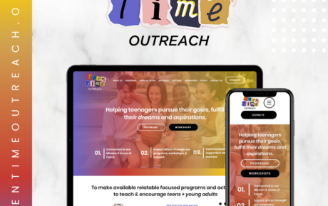 Teen Time Outreach | Website Design Non Profit | Non Profit Website