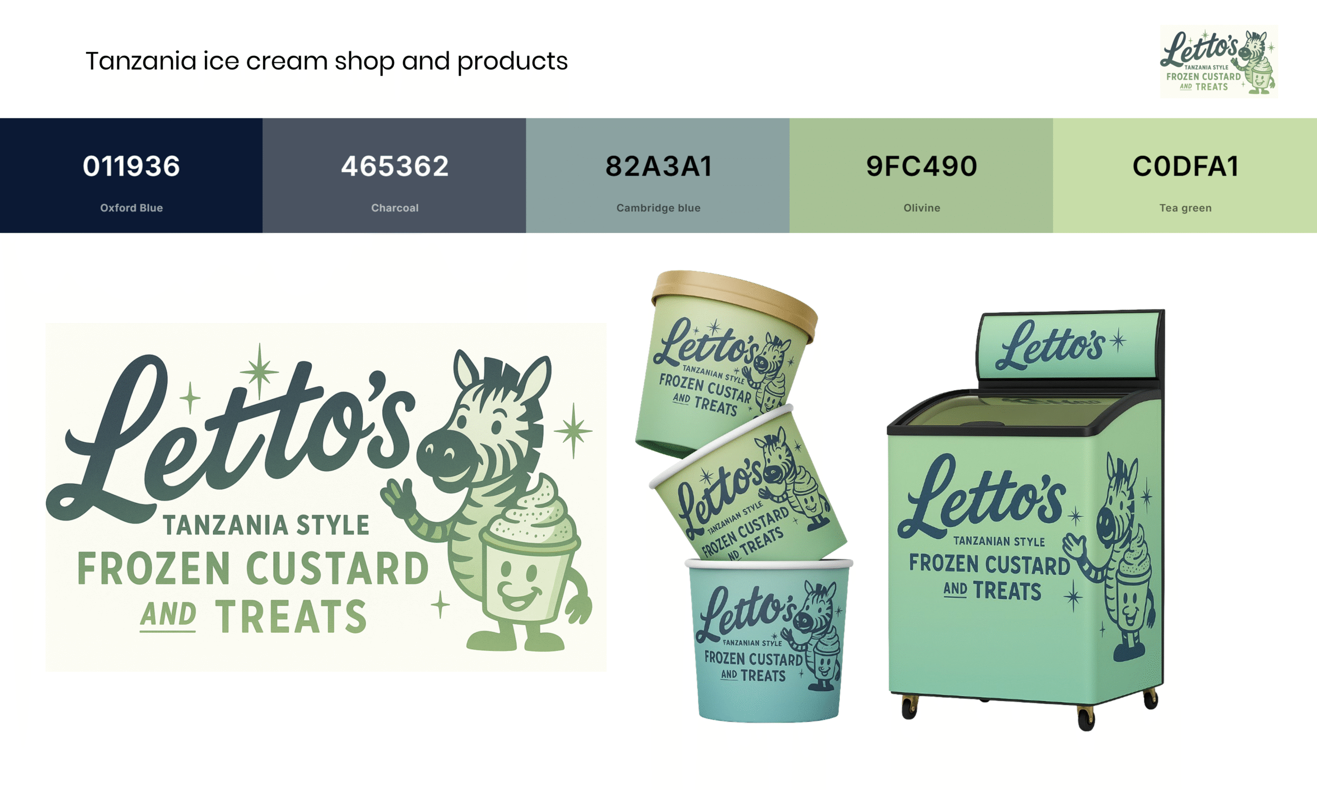 Ice Cream Logo Design - Ice Cream Branding Design