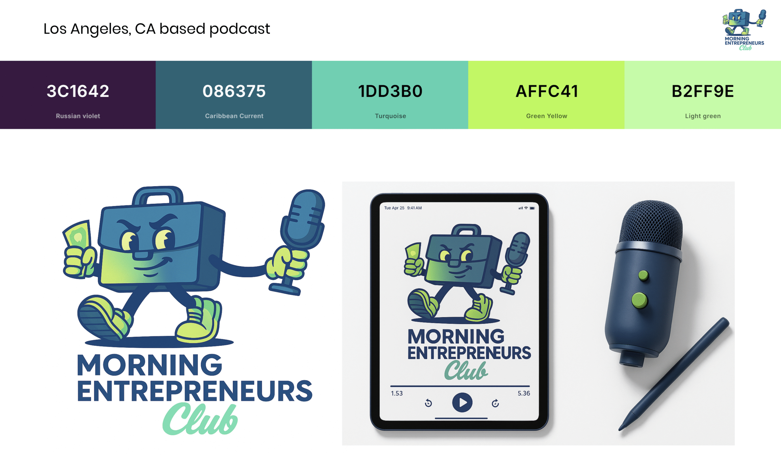 Podcast Branding Design - Podcast Logo Design